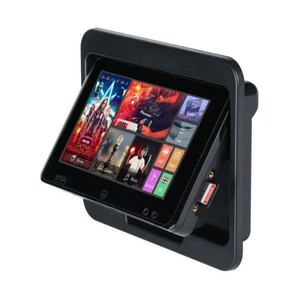 Système de divertissement pour siège arrière de bus de luxe 10 pouces Android multimédia LCDIPS moniteur
