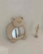 Rétroviseur mignon de conception de dessin animé d'ours pour sièges d'auto et accessoires de bébé - Image 6