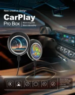 CarPlay Ai Box Android 13 avec écran tactile Télécommande sans fil Fonction - Image 6
