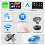 2 en 1 CarPlay Android Auto Box - Image 5