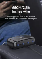 Charge rapide 3.0 Type C adaptateur de voiture 3 ports - Image 2
